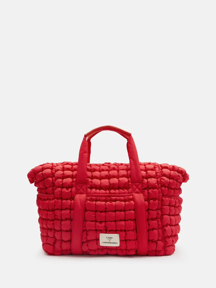 TRAVEL BAG BUBBLE - cherry 9022