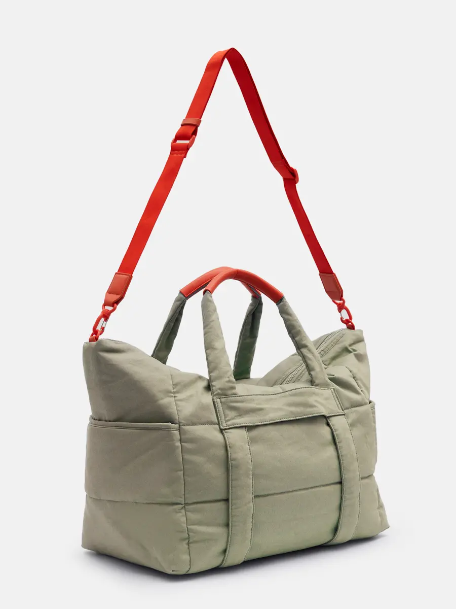 TRAVEL BAG CANVAS - salvia 5048