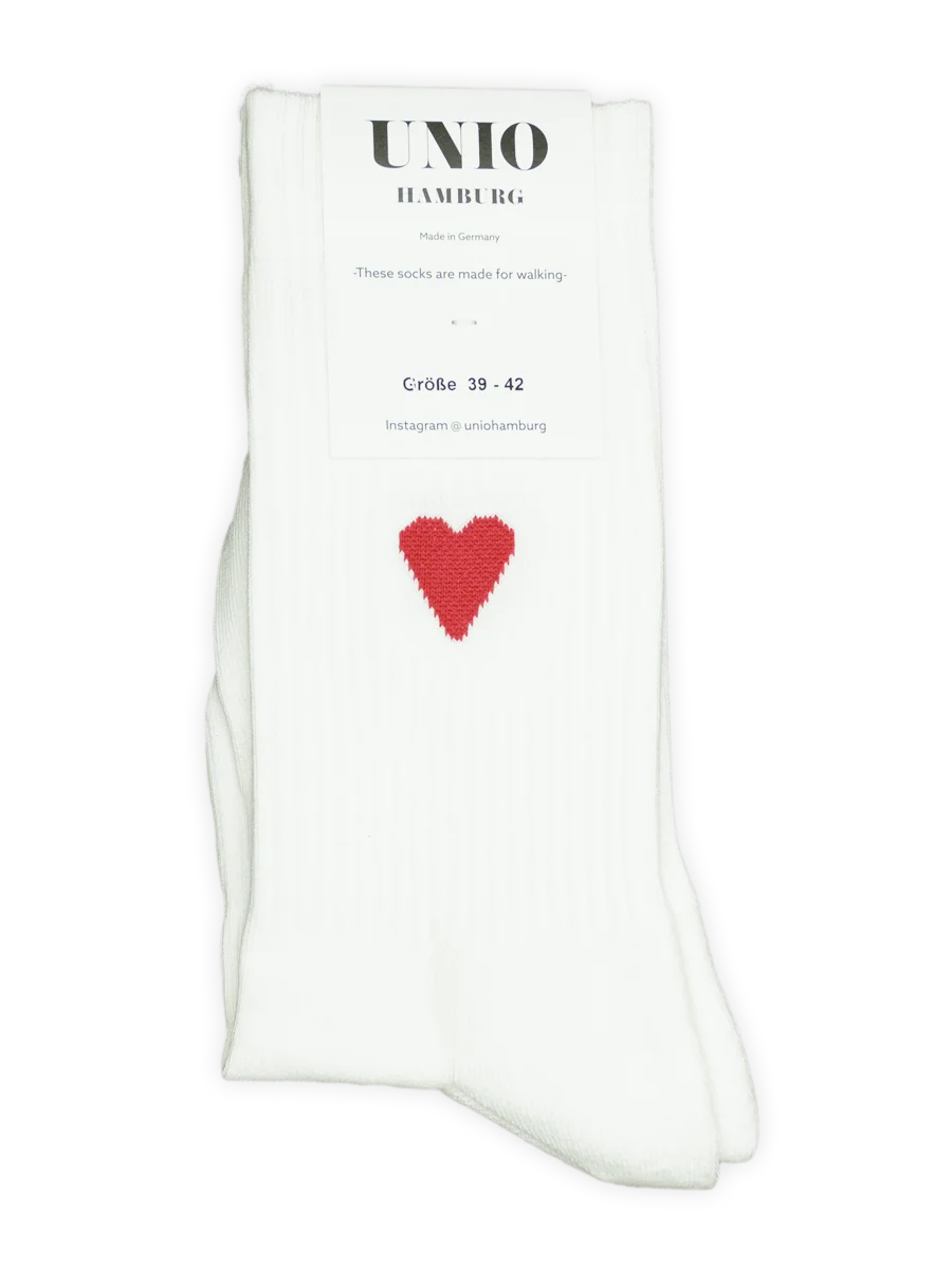 AMORE - White - red 05 - Größe: 39-42
