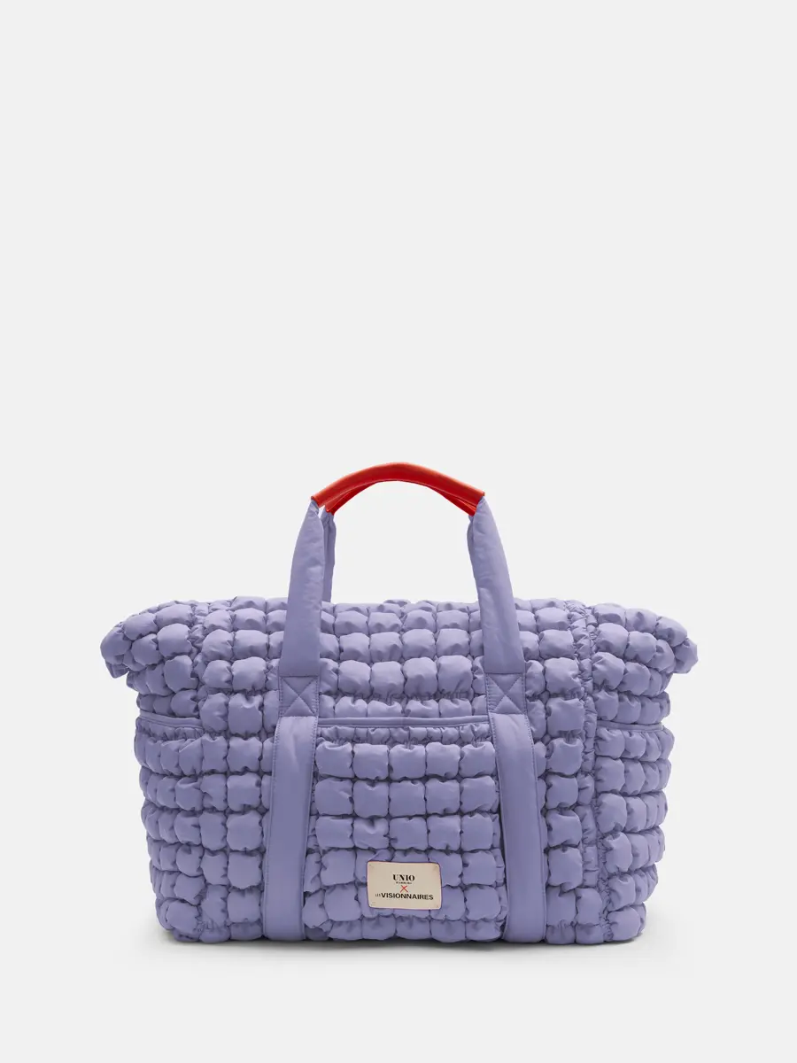 TRAVEL BAG BUBBLE - dove 7007