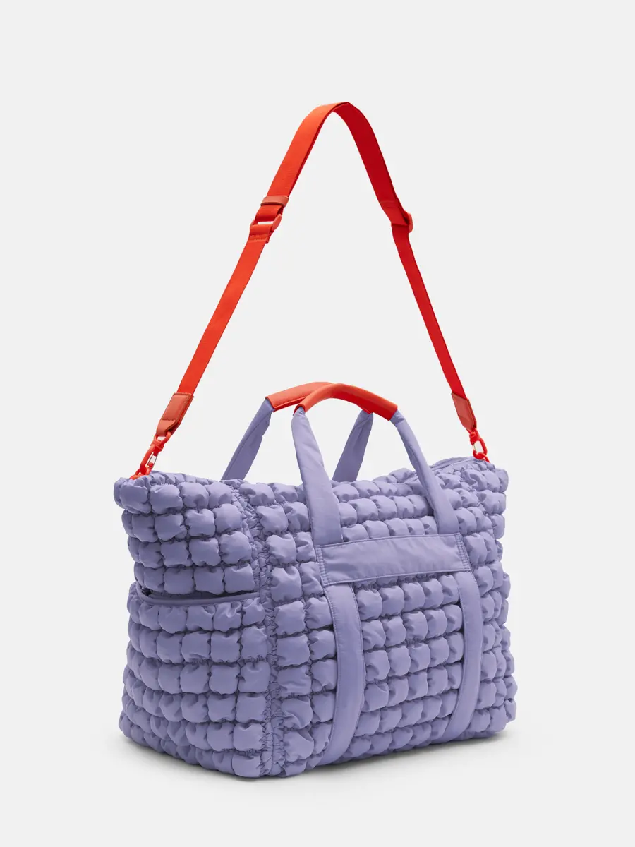 TRAVEL BAG BUBBLE - dove 7007