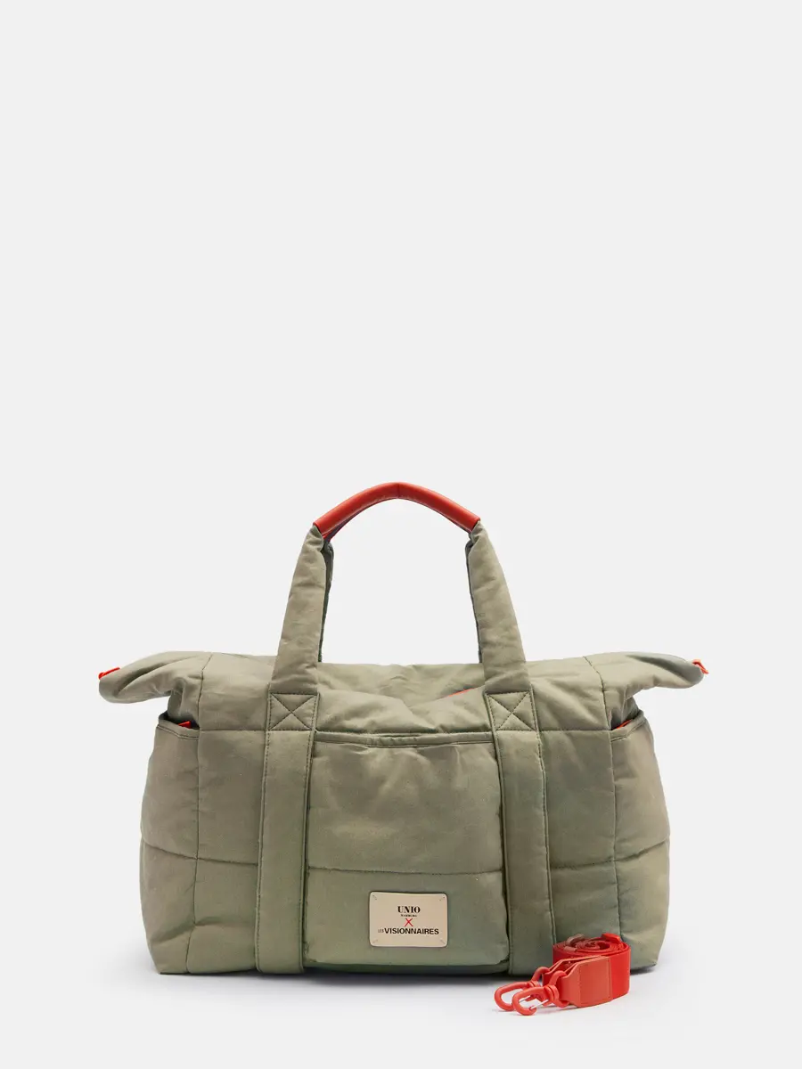 TRAVEL BAG CANVAS - salvia 5048